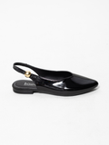 Inés 36 - Zapatilla de Punta Corte V con Aplique Slingback
