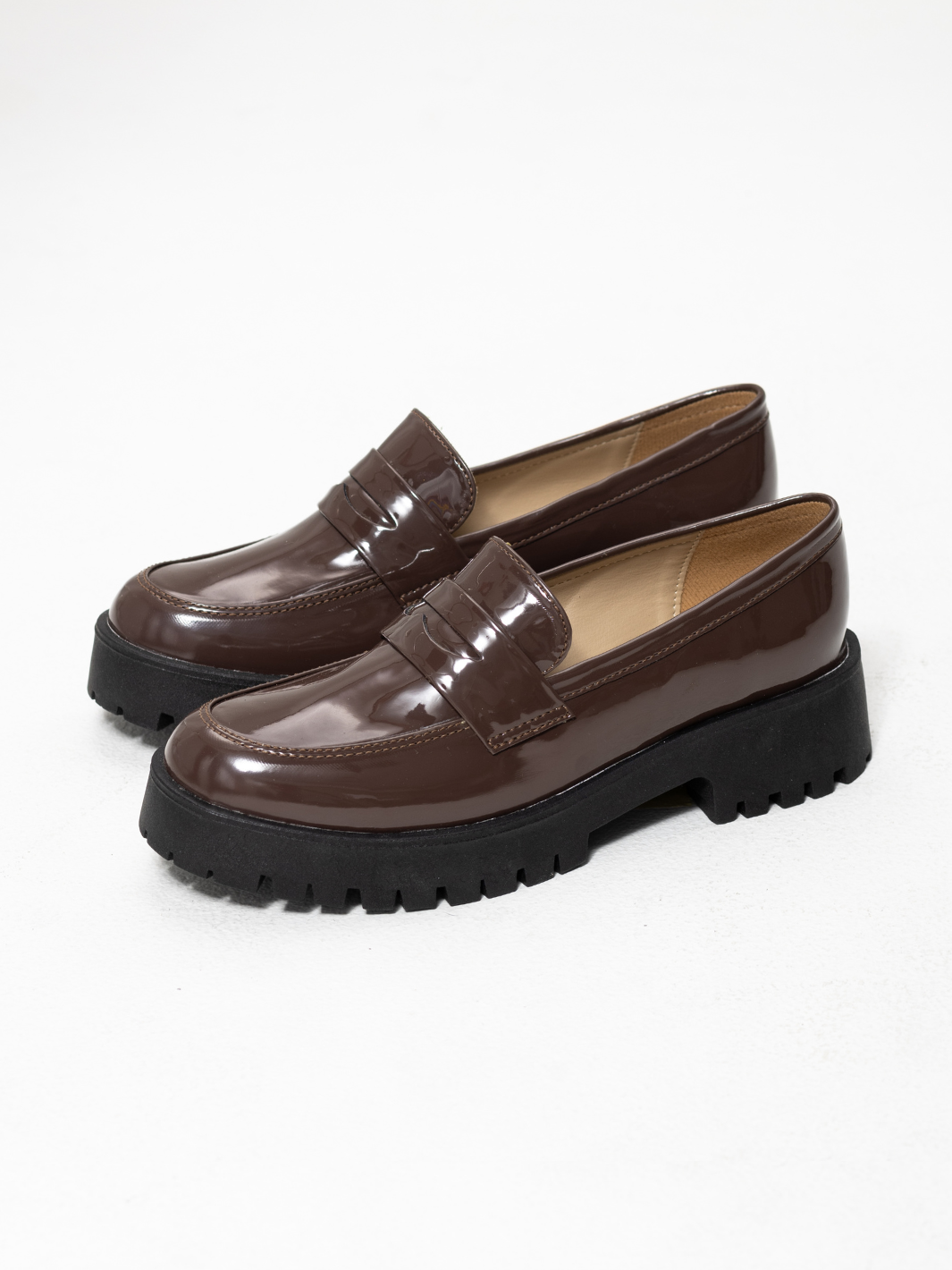 City 01 - Mocasin Penny con Plataforma